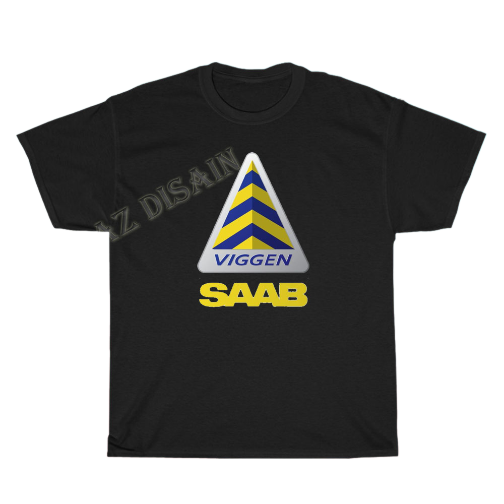 SAAB Viggen Badge Logo Men's Unisex T Shirt Size S to 3XL