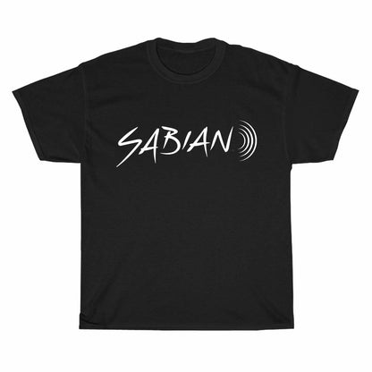 SABIAN Cymbals Drums Logo Men's Unisex T Shirt Size S to 3XL