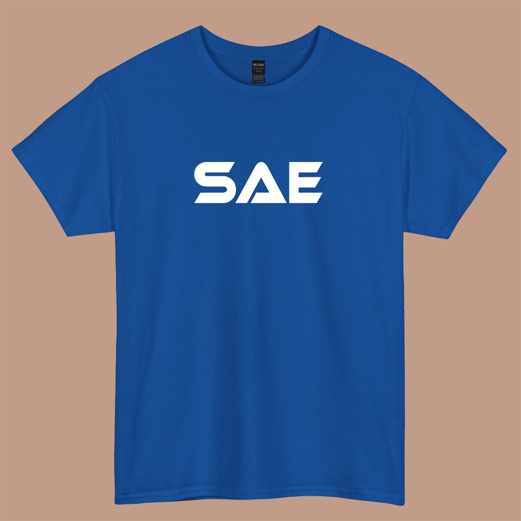 SAE Logo short sleeve t shirt S-3XL -P