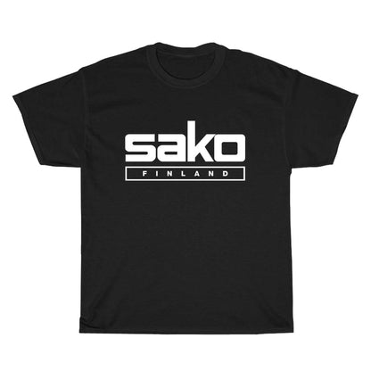 SAKO Finland Guns Firearm Logo Men's Unisex T Shirt Size S to 3XL