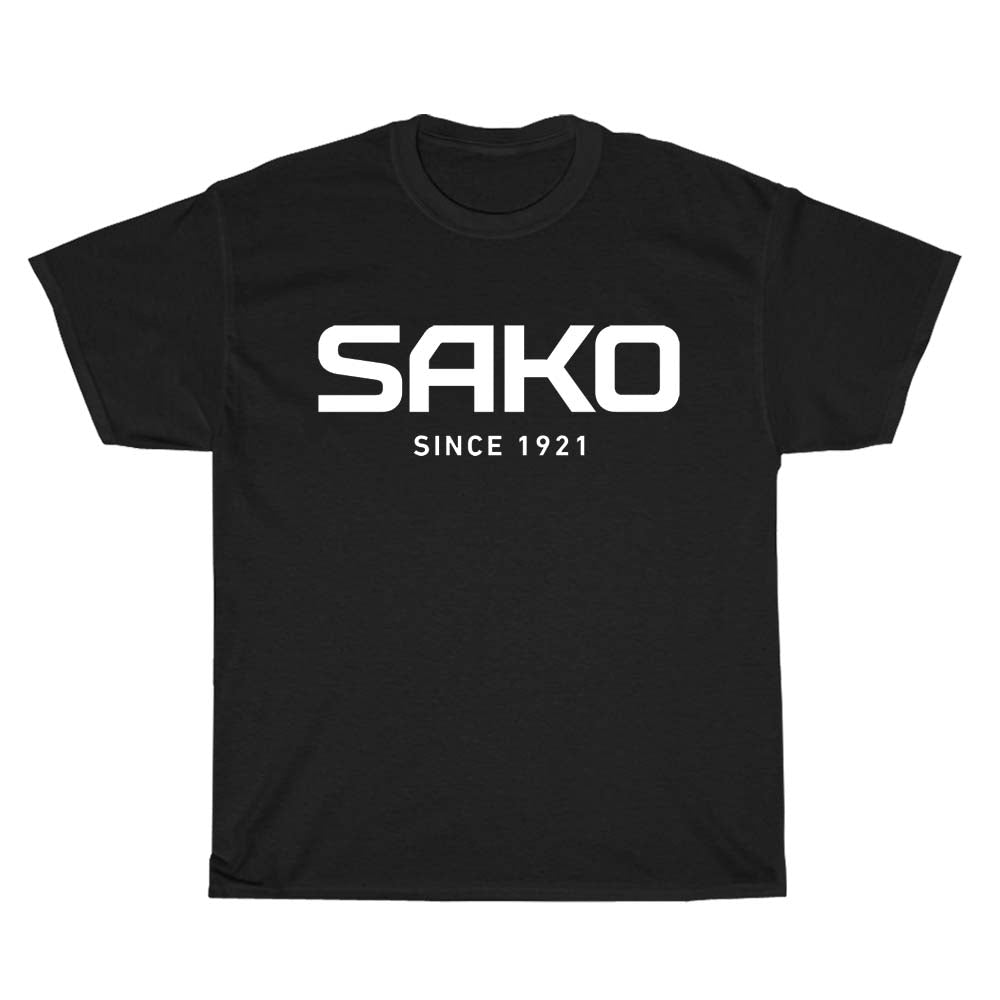 SAKO Finland Pistols Rifle Firearms Logo Men's Unisex T Shirt Size S to 3XL