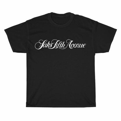 SAKS FIFTH AVENUE Logo Men's Unisex T Shirt Size S to 3XL