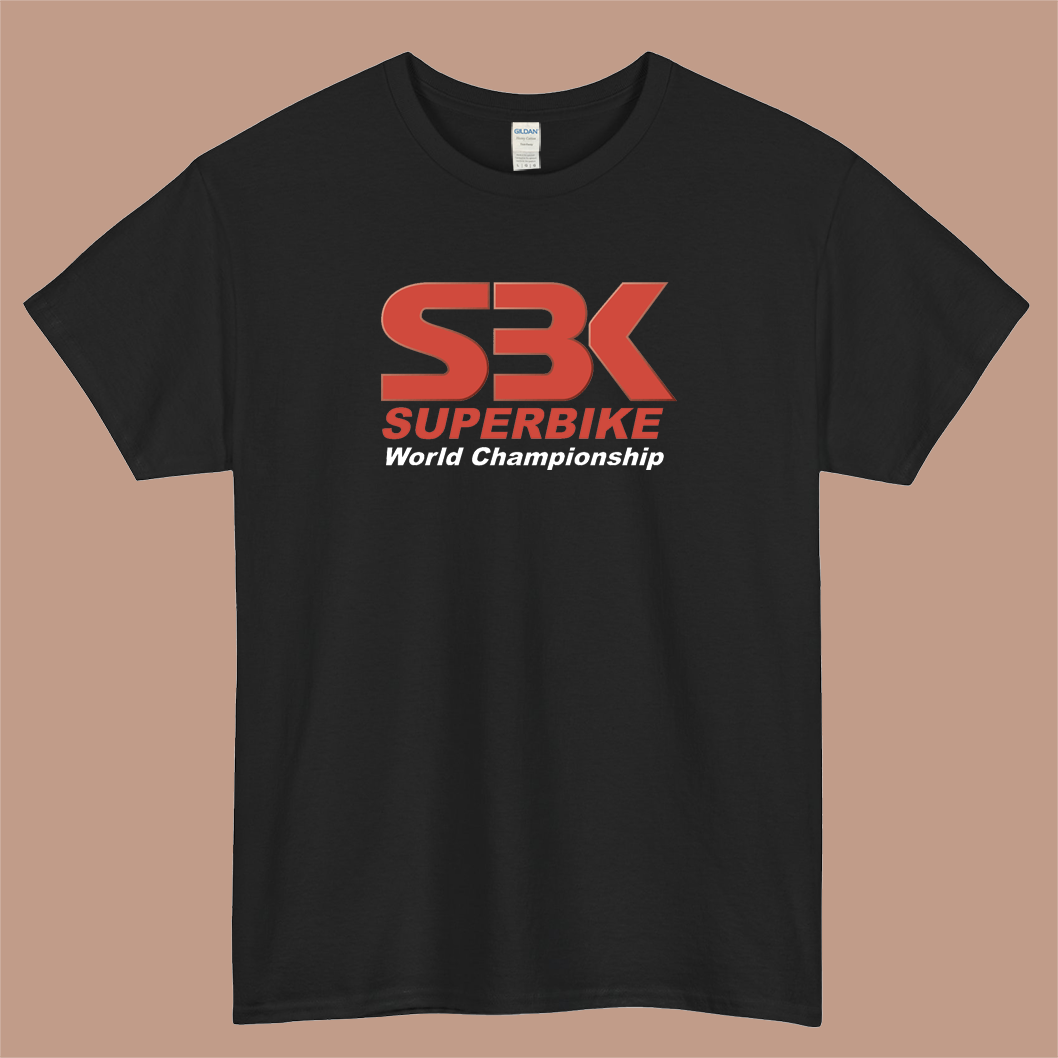 SBK Superbike Logo Mens Unisex Short Sleeve T-Shirt Size S-3XL