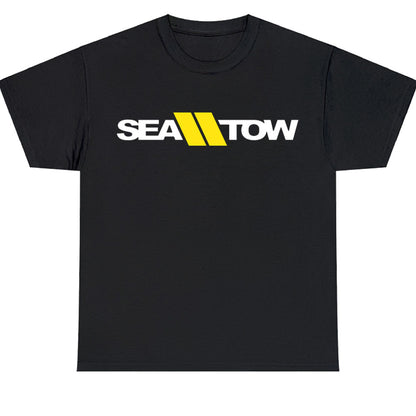 SEA TOW Boat Logo Men's Unisex T Shirt Size S to 3XL