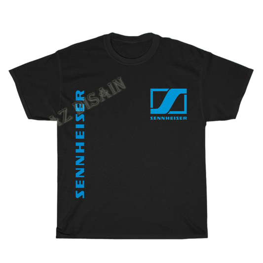 SENNHEISER Audio Logo Men's Unisex T Shirt Size S to 3XL