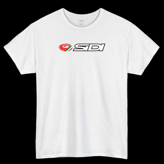 SIDI CYCLING Logo Mens Unisex Short Sleeve T-Shirt Size S-3XL - P