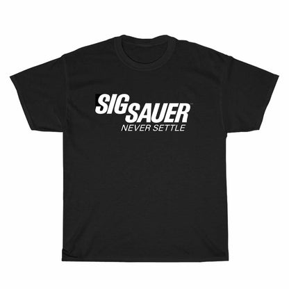 SIG Sauer Firearms Logo  Men's Unisex T Shirt Size S to 3XL