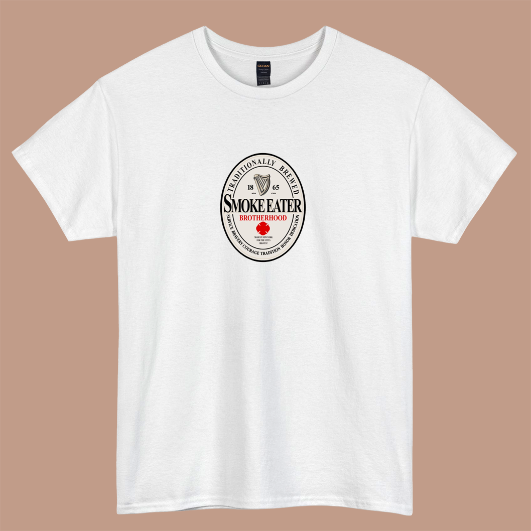 SMOKE EATER BREW logo short sleeve t shirt Size S-3XL -P
