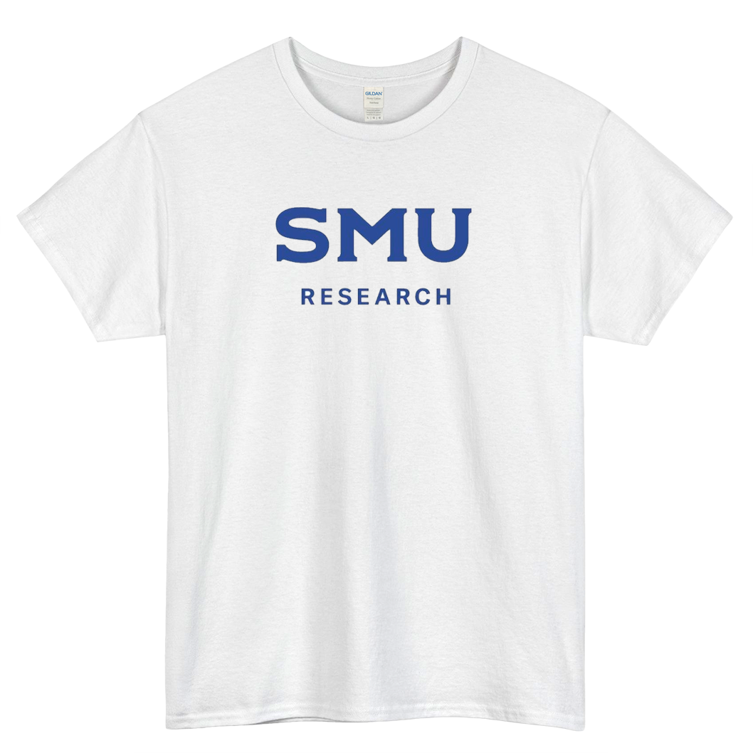 SMU BOBBY LYLE SCHOOL RACING LOGO  SHORT SLEEVE T SHIRT -P