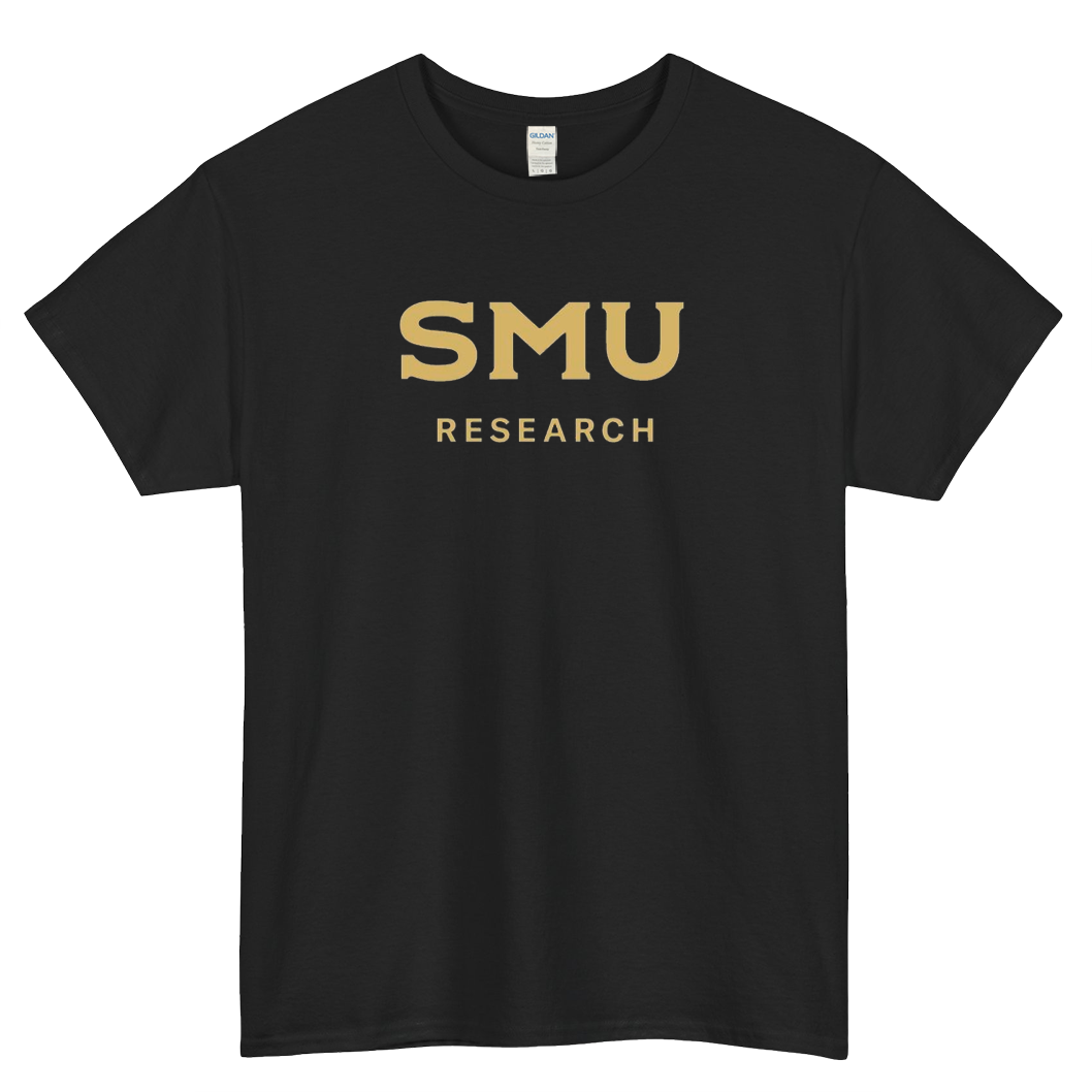 SMU BOBBY LYLE SCHOOL RACING LOGO  SHORT SLEEVE T SHIRT -P