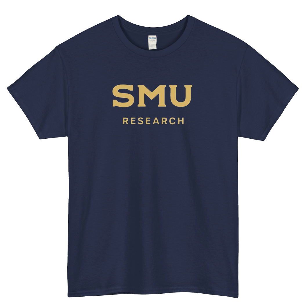 SMU BOBBY LYLE SCHOOL RACING LOGO  SHORT SLEEVE T SHIRT -P