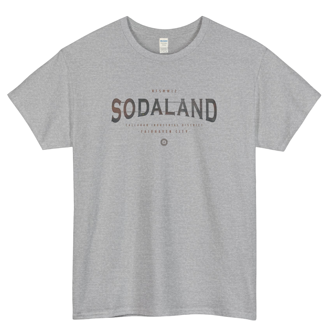 SODALAND  LOGO short sleeve t shirt size S-3XL