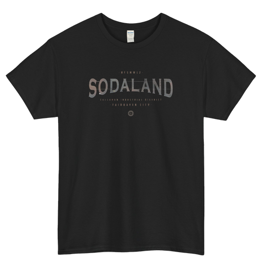 SODALAND 2 LOGO short sleeve t shirt size S-3XL