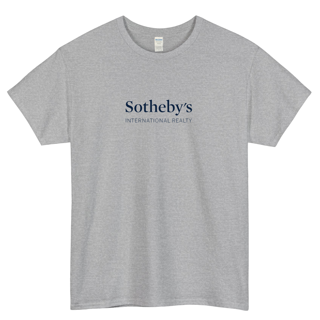 SOTHEBY'S INTERNATIONAL REALTY  logo short SLEEVE T SHIRT -P