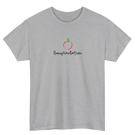 SOUPLANTATION RESTAURANT LOGO SHORTT SLEEVE T SHIRT S- 3XL