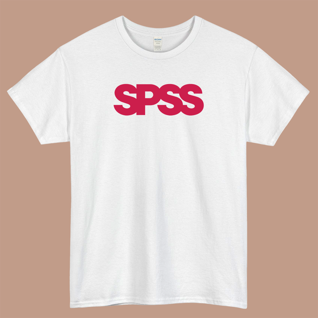 SPSS Logo Mens Unisex Short Sleeve T-Shirt Size S-3XL - P