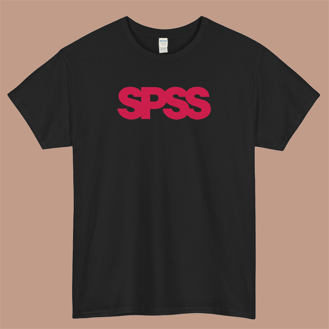 SPSS Logo Mens Unisex Short Sleeve T-Shirt Size S-3XL - P