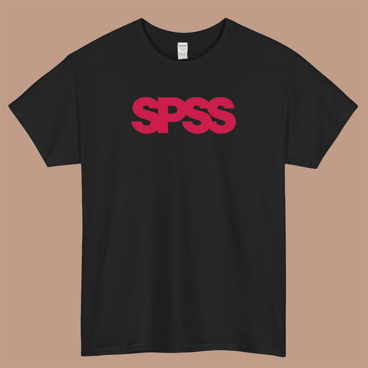 SPSS Logo Mens Unisex Short Sleeve T-Shirt Size S-3XL - P