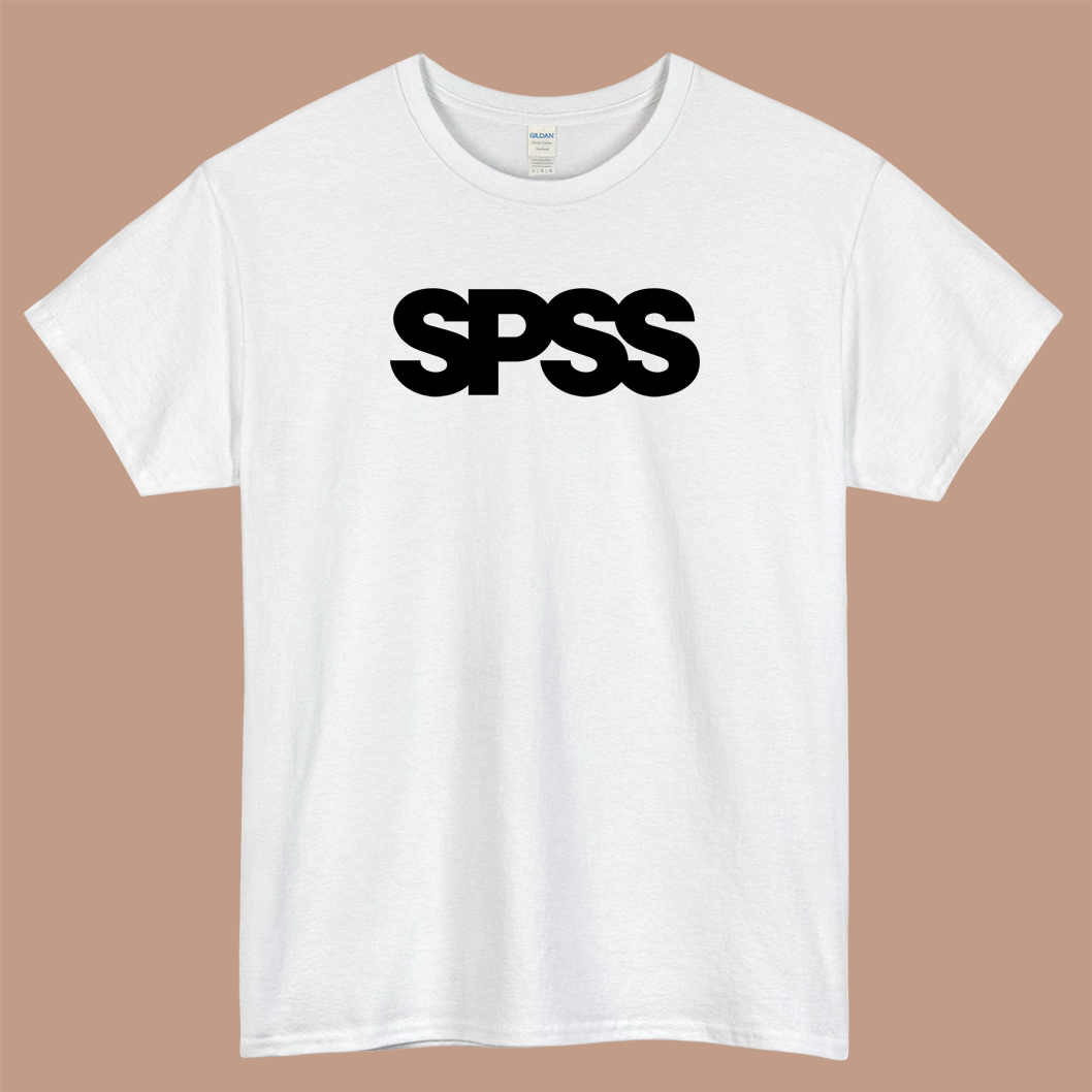 SPSS Classic Logo Mens Unisex Short Sleeve T-Shirt Size S-3XL - P