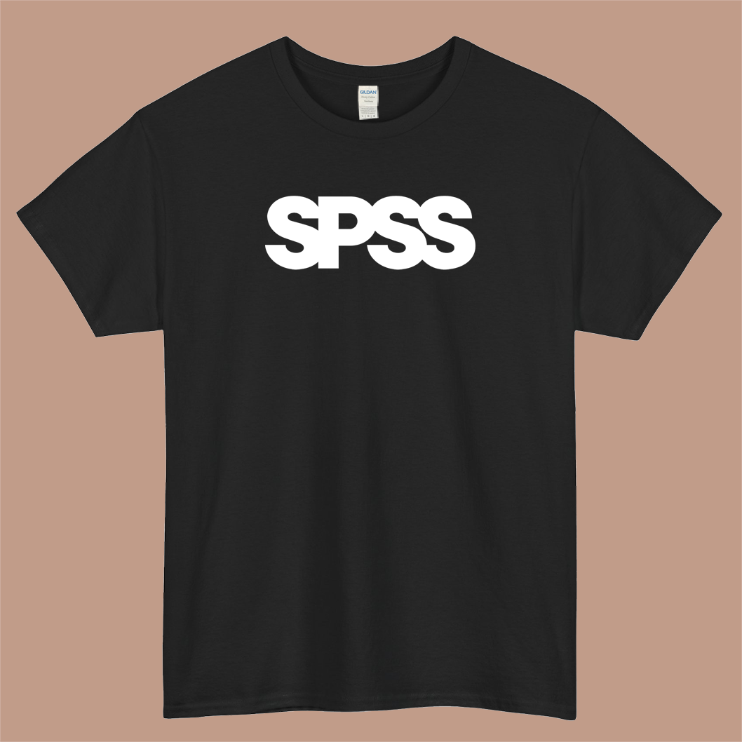 SPSS Classic Logo Mens Unisex Short Sleeve T-Shirt Size S-3XL - P