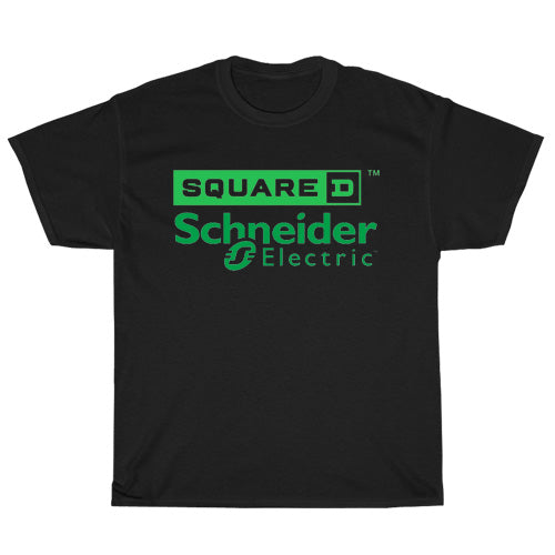 SQUARE D Electrical Equipment logo Men's Unisex T Shirt Size S to 3XL