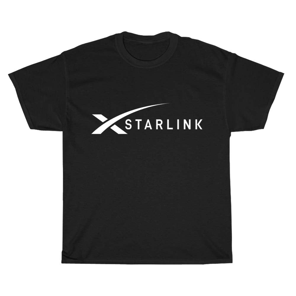 STARLINK LOGO Men's Unisex T Shirt Size S to 3XL