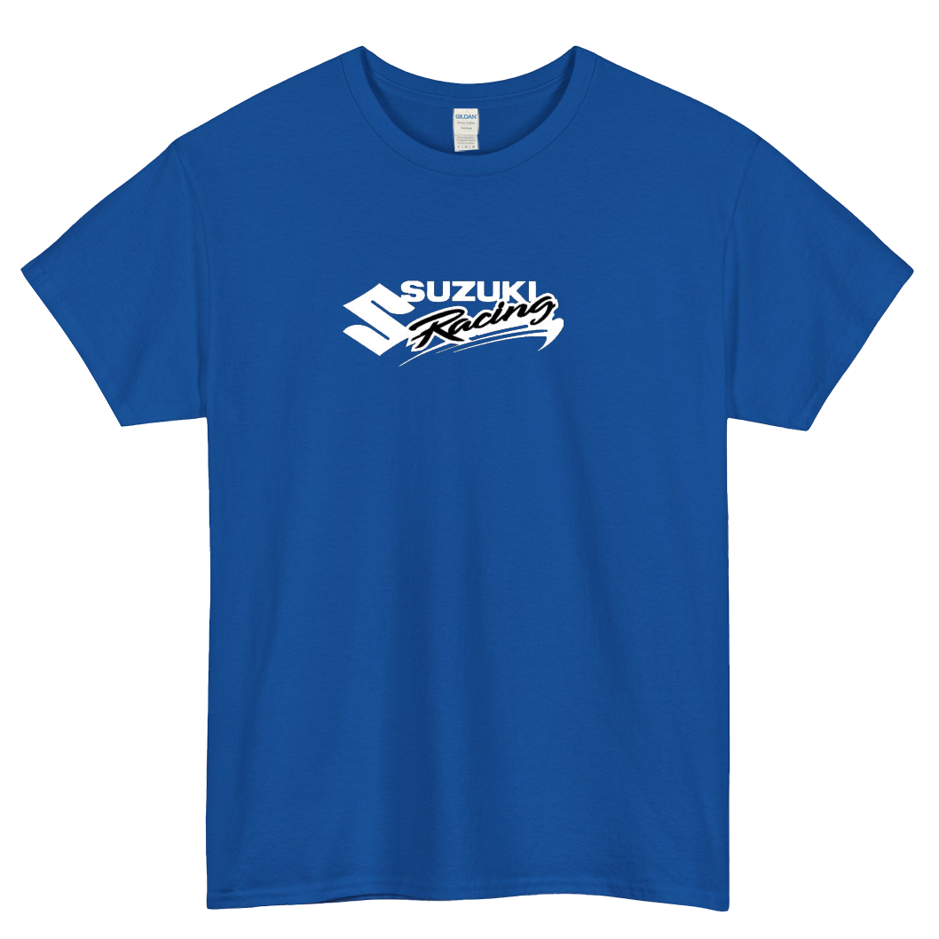 SUZUKI ATV RACING LOGO  SHORT SLEEVE T SHIRT -P