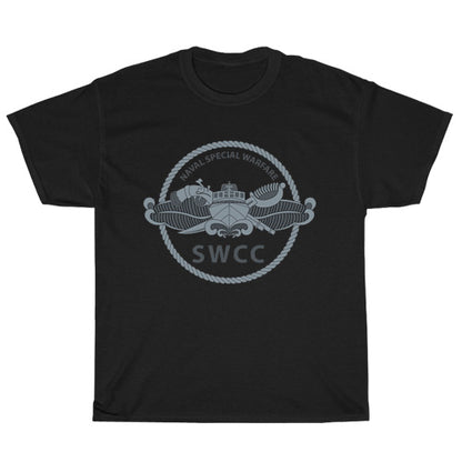 SWCC Naval Special Warfare logo Men's Unisex T Shirt Size S to 3XL