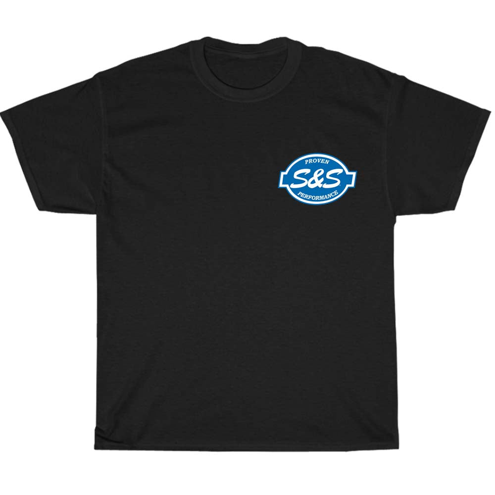 S&S Cycle Proven Performance logo Men's Unisex T Shirt Size S to 3XL