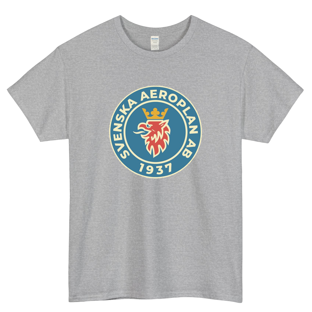 Saab Logo Classic  LOGO short sleeve t shirt size S-3XL