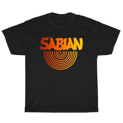 Sabian Cymbals Logo  Unisex Men's T Shirt Size S to 3XL
