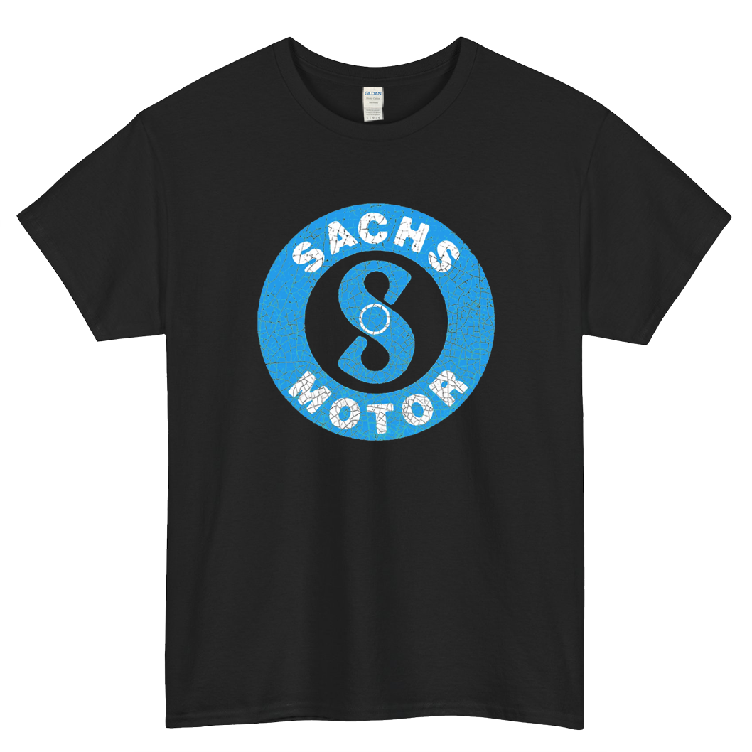Sachs Motor equipped Logo Mens Unisex Short Sleeve T-Shirt Size S-3XL - P