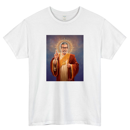 Saint Jeff of Goldblum Logo Mens Unisex Short Sleeve T-Shirt Size S-3XL - P