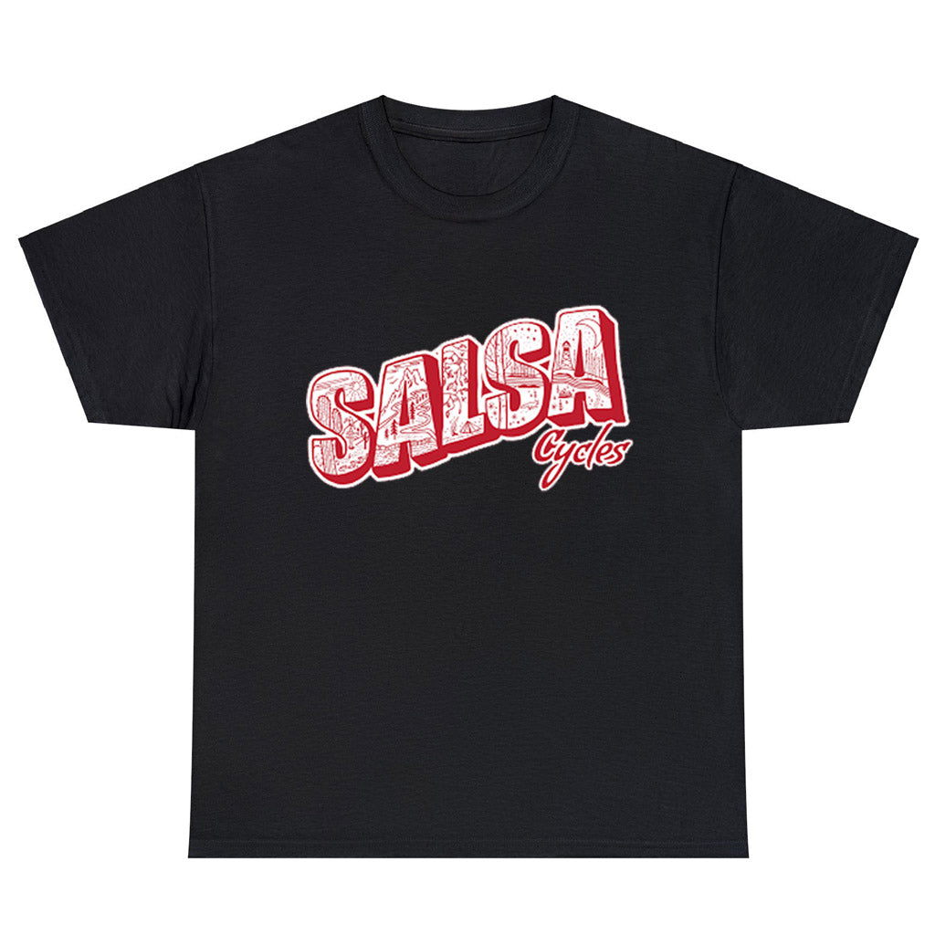 Salsa Bike Cycles Logo Unisex Men's T Shirt Size S to 3XL