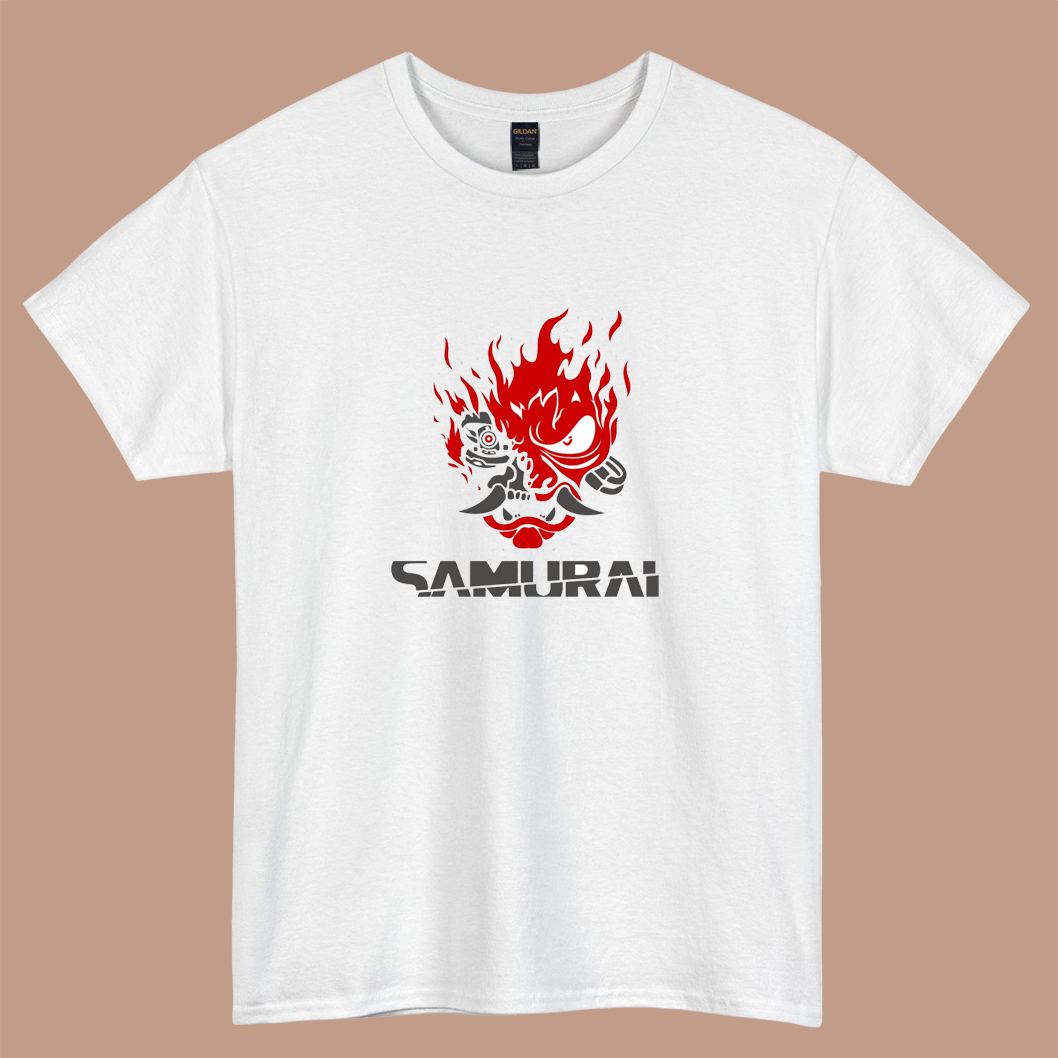 Samurai Logo short sleeve t shirt S-3XL-P