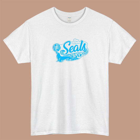 San Francisco Seals Logo Mens Unisex Short Sleeve T-Shirt Size S-3XL - P