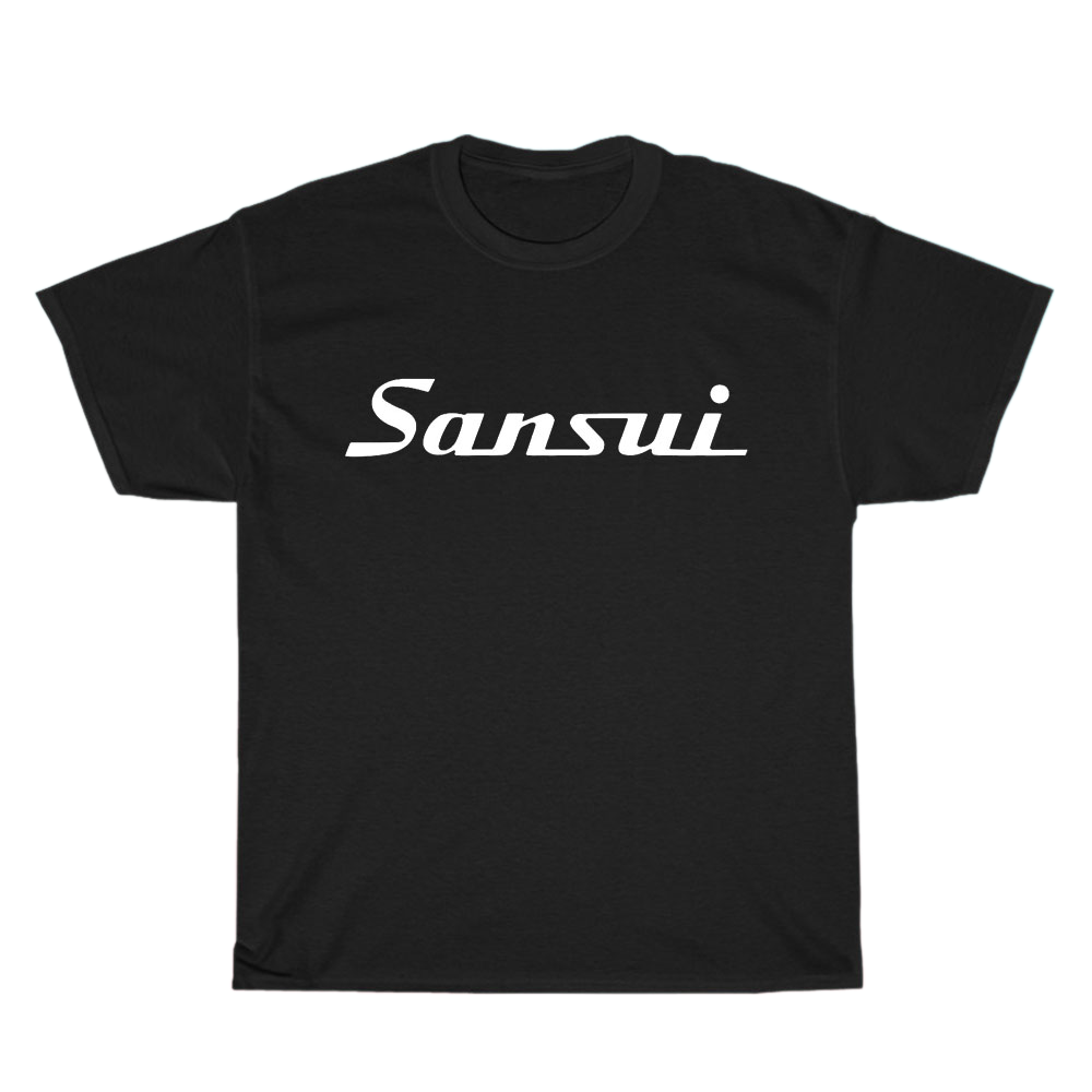 Sansui Audio Logo Men's Unisex T Shirt Size S to 3XL