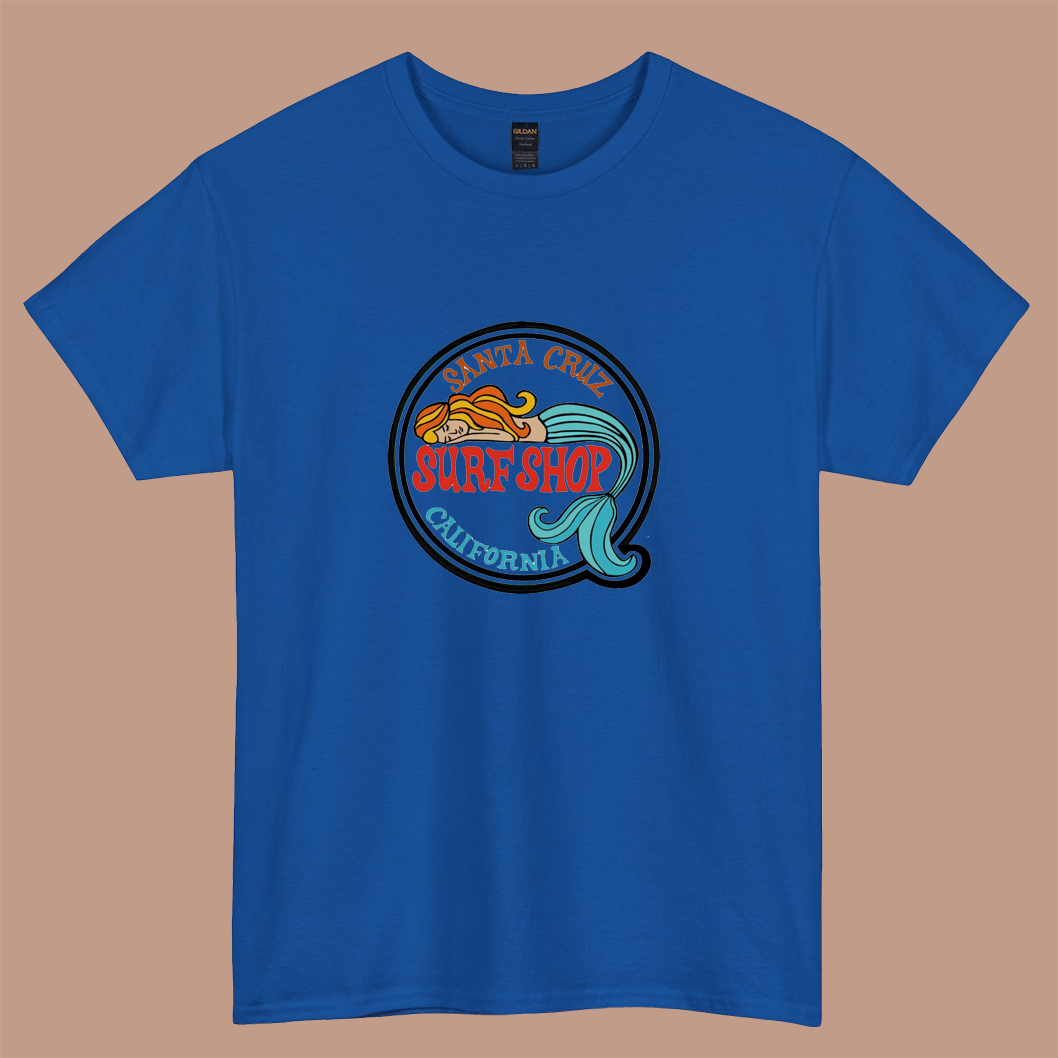 Santa Cruz Surf Shop Logo short sleeve t shirt S-3XL-P