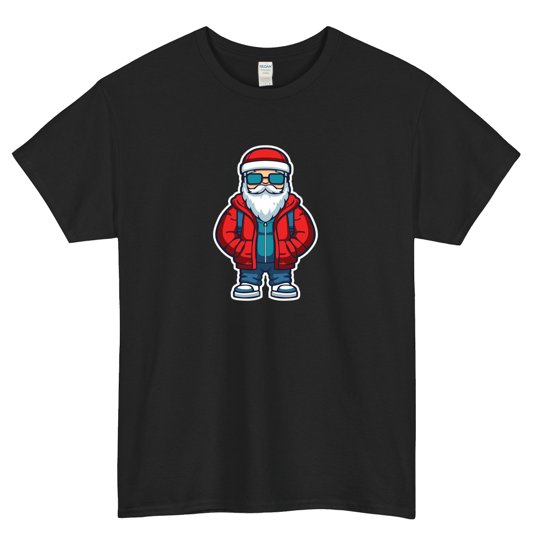 Santa logo short SLEEVE T SHIRT -P