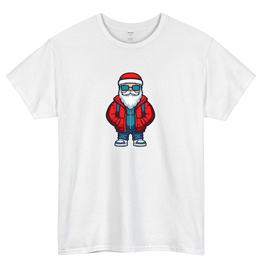 Santa logo short SLEEVE T SHIRT -P
