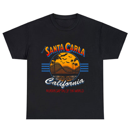Santa Carla California The Lost Boys Logo Unisex Men's T Shirt Size S to 3XL