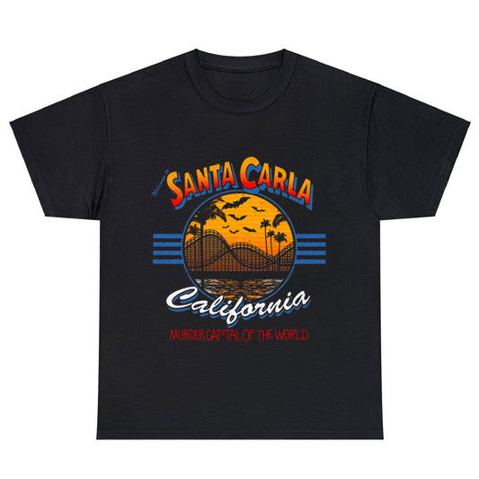 Santa Carla California The Lost Boys Logo Unisex Men's T Shirt Size S to 3XL