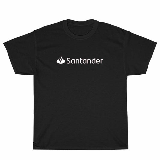 Santander Logo Men's Unisex T Shirt Size S to 3XL