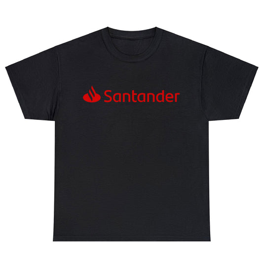 Santander Logo Unisex Men's T Shirt Size S to 3XL