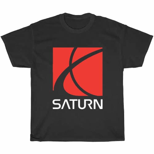 Saturn Out Of Business Automotive Logo Unisex Men's T Shirt Size S to 3XL