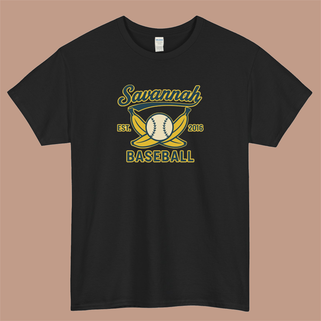 Savannah Baseball EST 2016 Logo Mens Unisex Short Sleeve T-Shirt Size S-3XL - P
