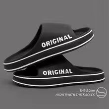 New Feslishoet Summer Cool Women Men Slippers Soft Sandals Women Beach Casual Shoes Light EVA Slides Brand Sandals Outdoor