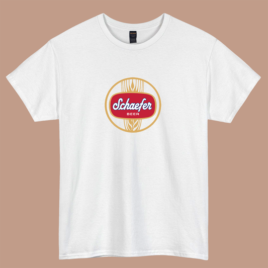 Schaefer Beer Active Logo short sleeve t shirt S-3XL -P