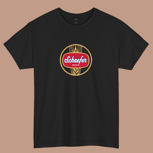 Schaefer Beer Active Logo short sleeve t shirt S-3XL -P