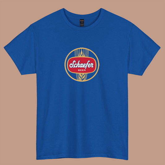 Schaefer Beer Active Logo short sleeve t shirt S-3XL -P